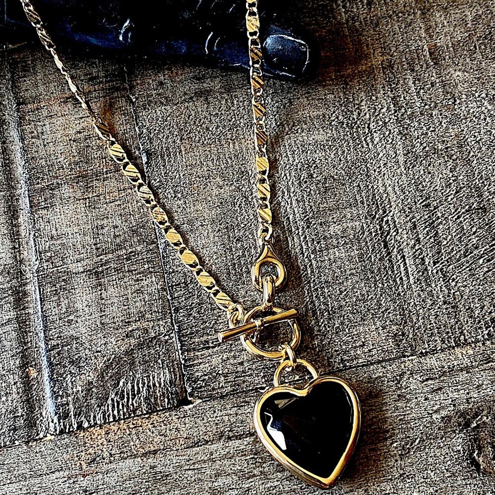 NEW FP x Luna Norte Black Onyx Toggle Necklace